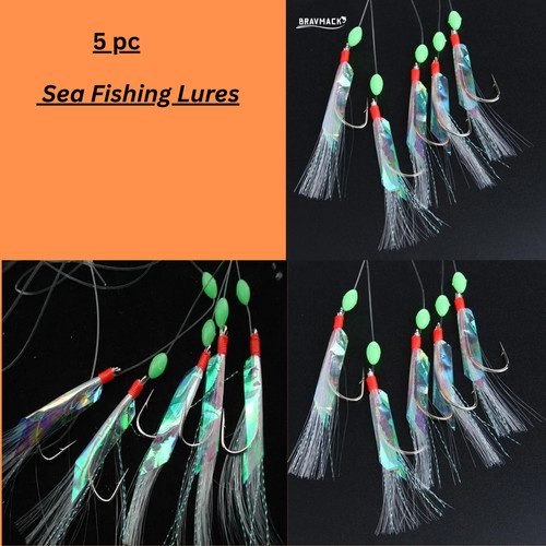 Pack mackerel feathers - pack,