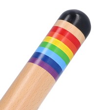 Rain Stick Wooden Rain Gear Rattle Bell Rain Pipe Infants Children Music Sens UK
