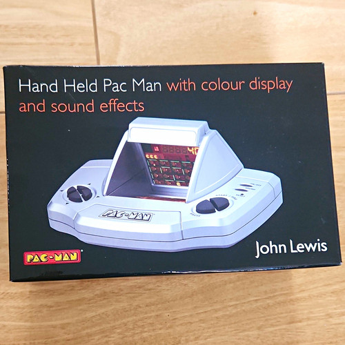 John lewis pac man handheld - john,