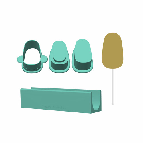 Tapered stuffed cakesicle - stuffed, mold