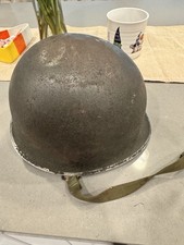 Original WWII US Military McCord Fixed Bale M1 Helmet 779
