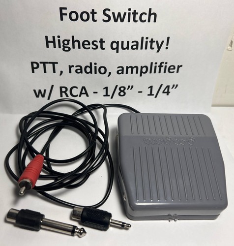 Foot switch ptt - foot, 3.5
