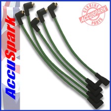 MGB B-Series engine AccuSpark® 8mm GREEN O/E style  Silicon Performance HT Leads