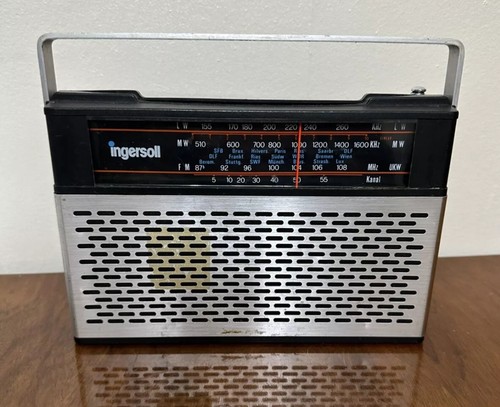 Vintage 1978 ingersoll radio - vintage,