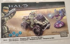 Mega Bloks Halo- 96849 - UNSC Mongoose - 77 pieces - Spartan II & Covenant Elite