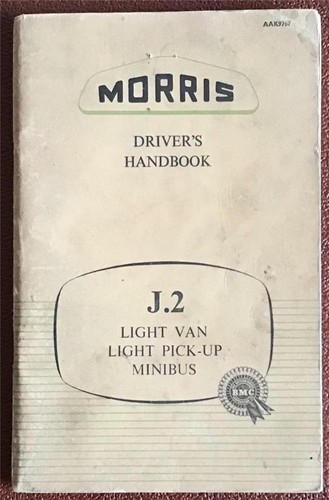 Morris drivers handbook - drivers,