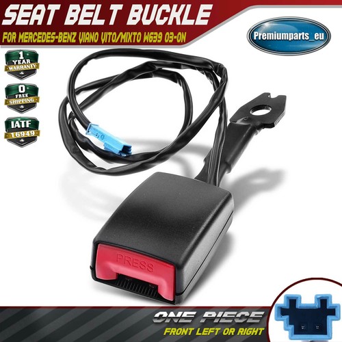 Seat belt buckle front - seat,