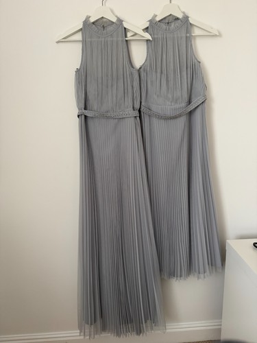 Coast silver bridesmaid dress - bridesmaid,
