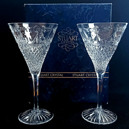 Boxed stuart crystal - boxed, x