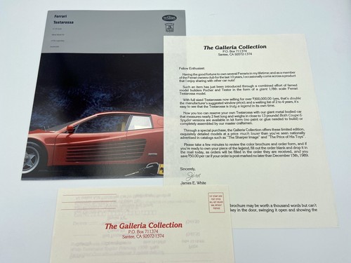 Ferrari testarossa pocher 8 - testarossa,