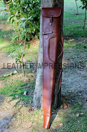 Real leather shotgun - slip, case