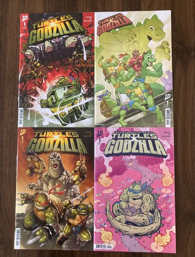 Tmnt godzilla 1st - x, #1,