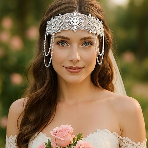 1920s flapper headpiece - 1920s,