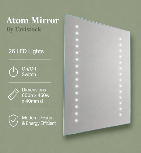 Atom led bathroom - led,