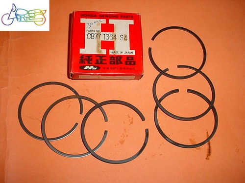 Honda cb77 piston ring 00 - honda, 1.00