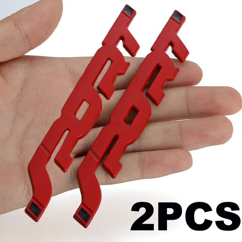 2pcs red sport logo car - sport,