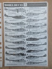 1/72 MODELDECAL 101 - RAF DH VAMPIRE F3's  PHANTOM FG1 + TORNADO GR1 F3 UPDATES