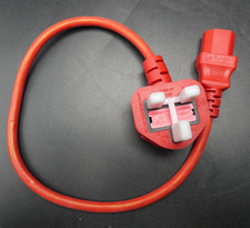 Red 0.5m Extension Lead