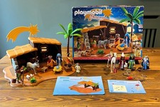 Playmobile 5588 And 5589 Set Nativity Three Wise Men Christmas 2013 Rare