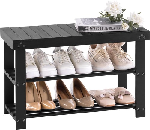 Shoe storage bench with - storage,
