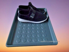 IKEA BAGGMUCK Plastic Shoe Plant Tray Washable Utility Home Pet Food Tidy Rack