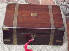 Small brass banded Mahogany