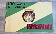 VINTAGE '100 WAYS OF USING MARMITE'  RECIPES BOOK