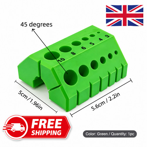 Angled drilling jig - jig, 45