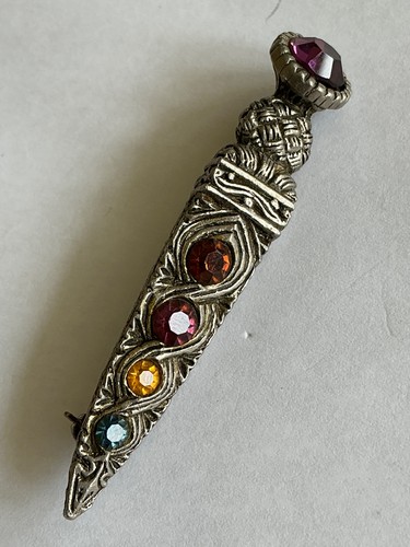 Vintage celtic brooch - vintage,