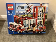 LEGO City 60004 Fire Station - Brand New In Box, Unopened and Sealed