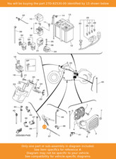 YAMAHA Stop Switch Assy