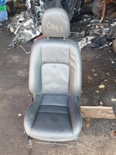 TOYOTA AURIS 2012-2018 PASSENGER LEFT SIDE FRONT SEAT BLACK LEATHER