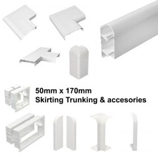 Dado Rail Trunking 1 2 3 Metre