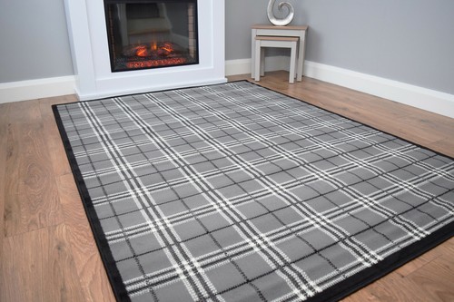 New highland check - highland, rug