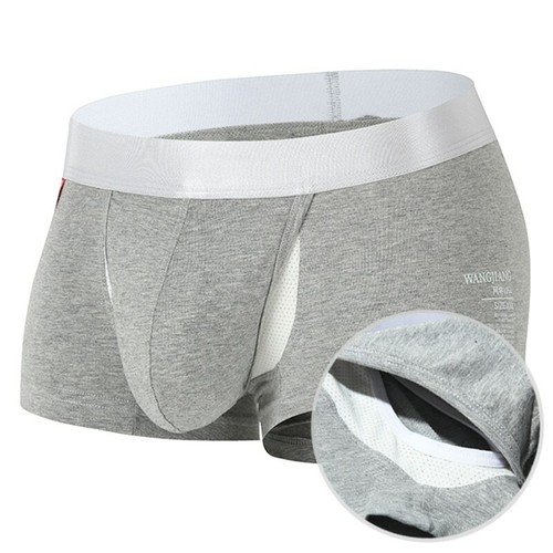 Open front underwear cotton - open,