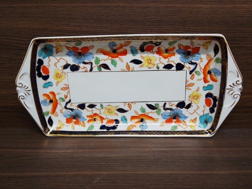 Woods burslem sandwich plate - sandwich,
