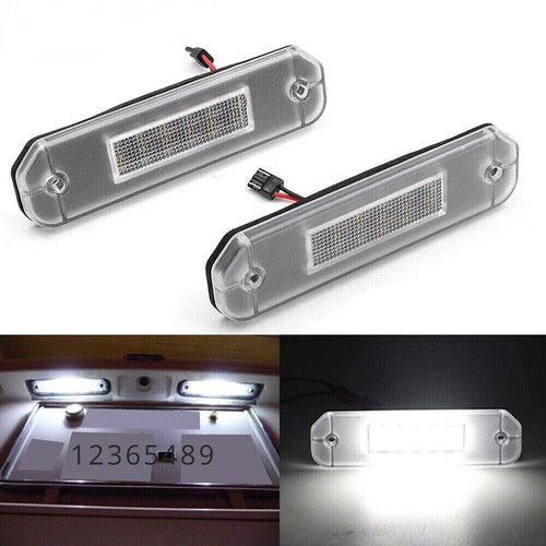 Led white number - license, plate