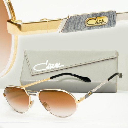 Cazal 1990s gold sunglasses - cazal,