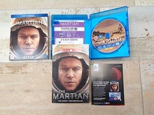The Martian  blu ray + book + digital HD ultraviolet code