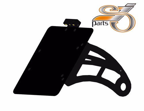 License plate holder side - license,