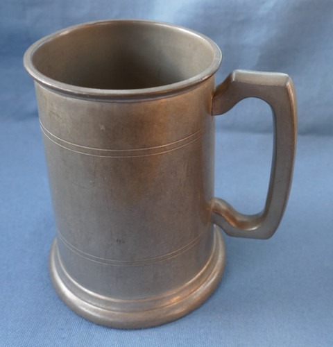 Vintage pewter tankard made - tankard, in