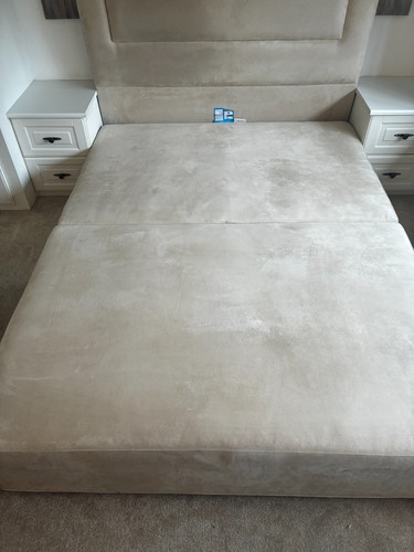 Luxury vispring bed frame - bed,
