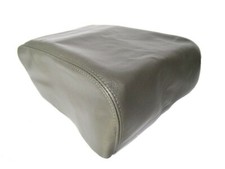 Armrest Lid Leather Cover For VW Amarok 2010-2020 Grey Leather