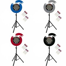 Gorilla Darts Double 20 Dartboard Puzzle Surround Set & Arrow Pro Tripod Stand