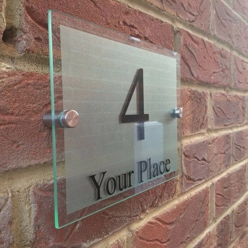Modern house plaques - plaques, /