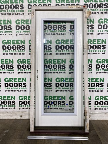 Composite back door - composite, wooden