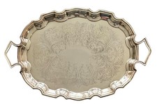 SILVER PLATED TWIN HANDLED