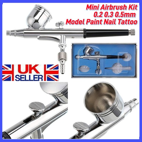 Mini airbrush kit dual action - kit,