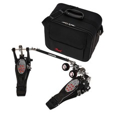 Pearl P2102C Eliminator Double Bass Drum Pedal-Chain Drive, Black