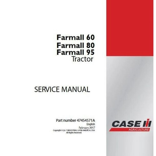 Workshop service manual case - service,